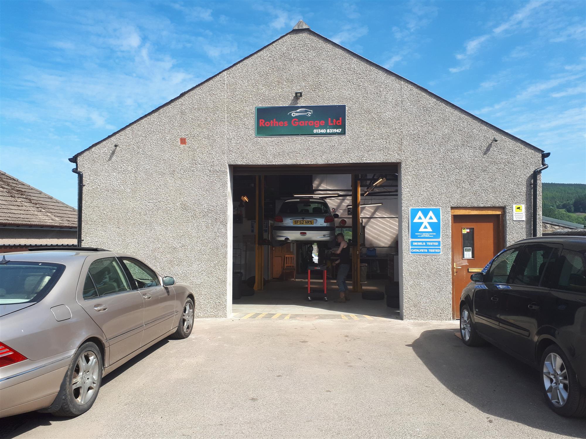 FREEHOLD MOT TESTING & REPAIRS CENTRE IN ROTHES/MORAYSHIRE