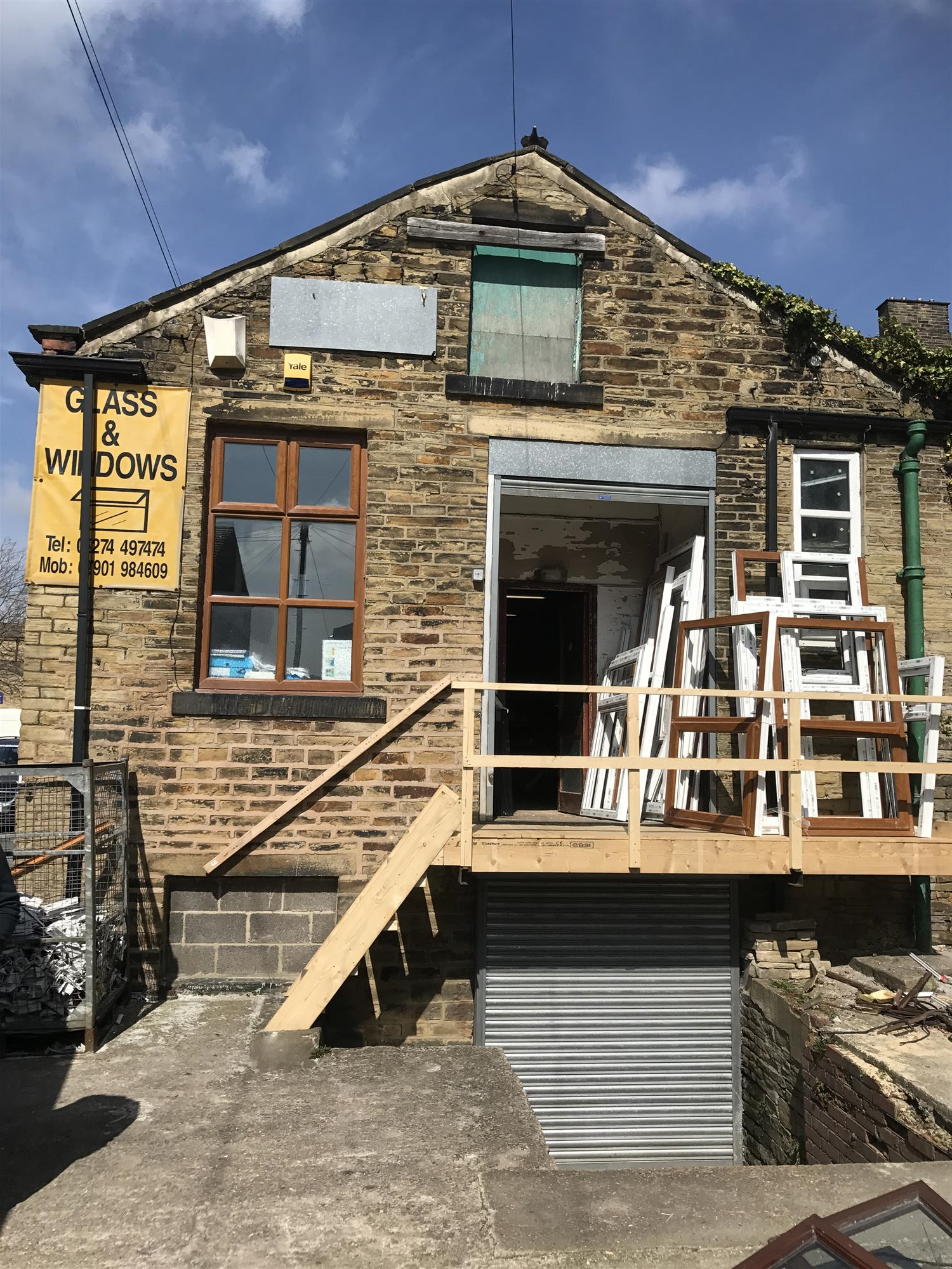 FREEHOLD UPVC DOUBLE GLAZING MANUFACTURING & FITTING BUSINESS IN BRADFORD