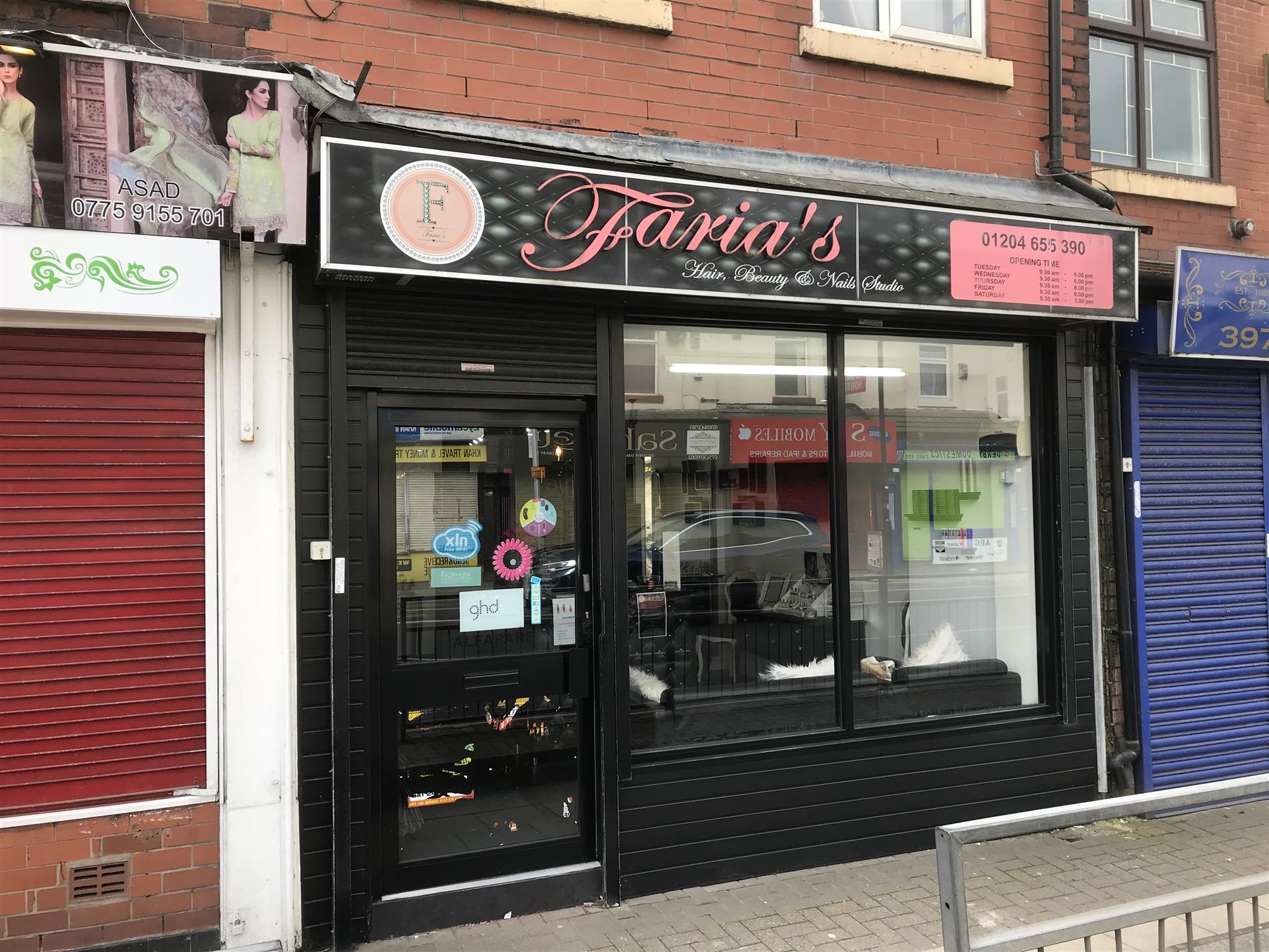 STYLISH HAIR/NAILS & BEAUTY STUDIO IN BOLTON