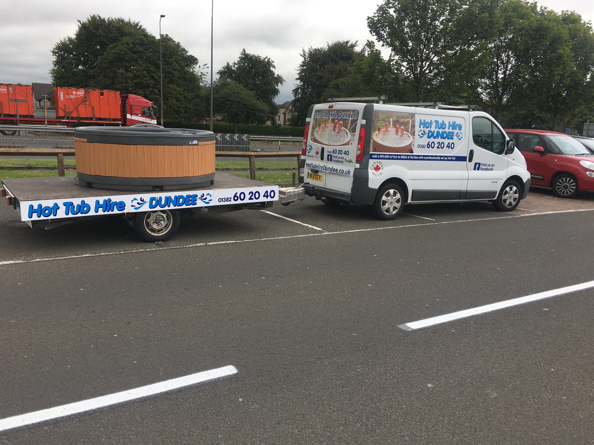 OUTDOOR HOT TUB & JACUZZI HIRE COMPANY IN EASTERN SCOTLAND