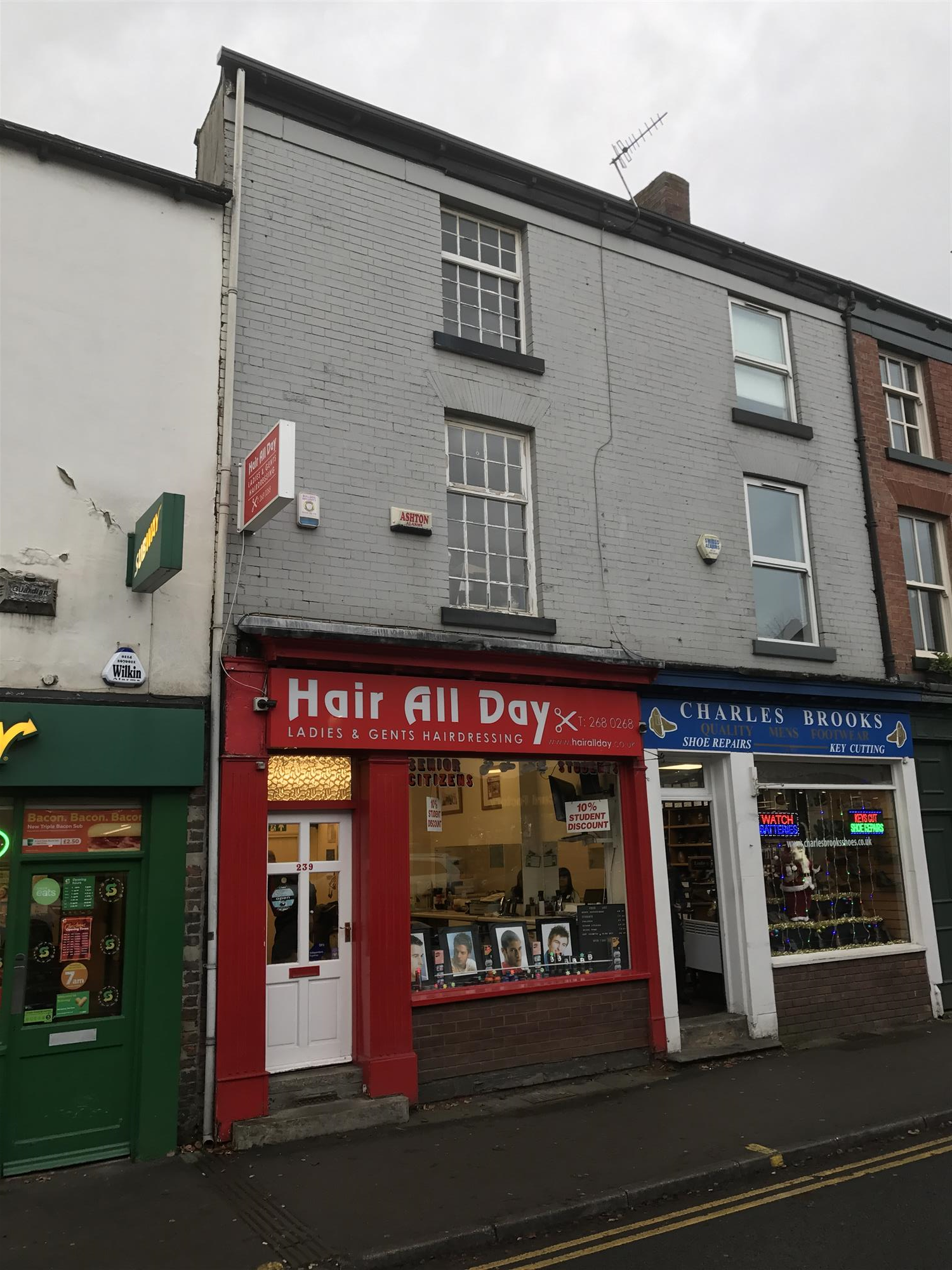 VIRTUALLY FREEHOLD HAIR SALON IN SHEFFIELD