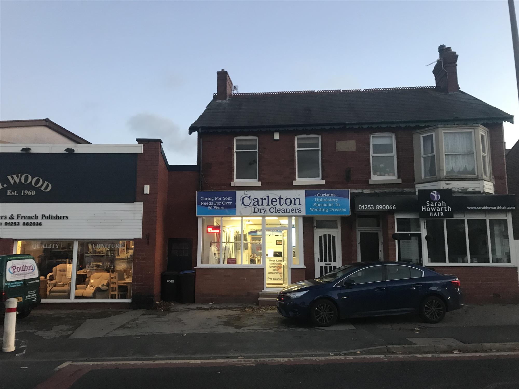 INDEPENDENT DRY CLEANERS IN POULTON LE FYLDE