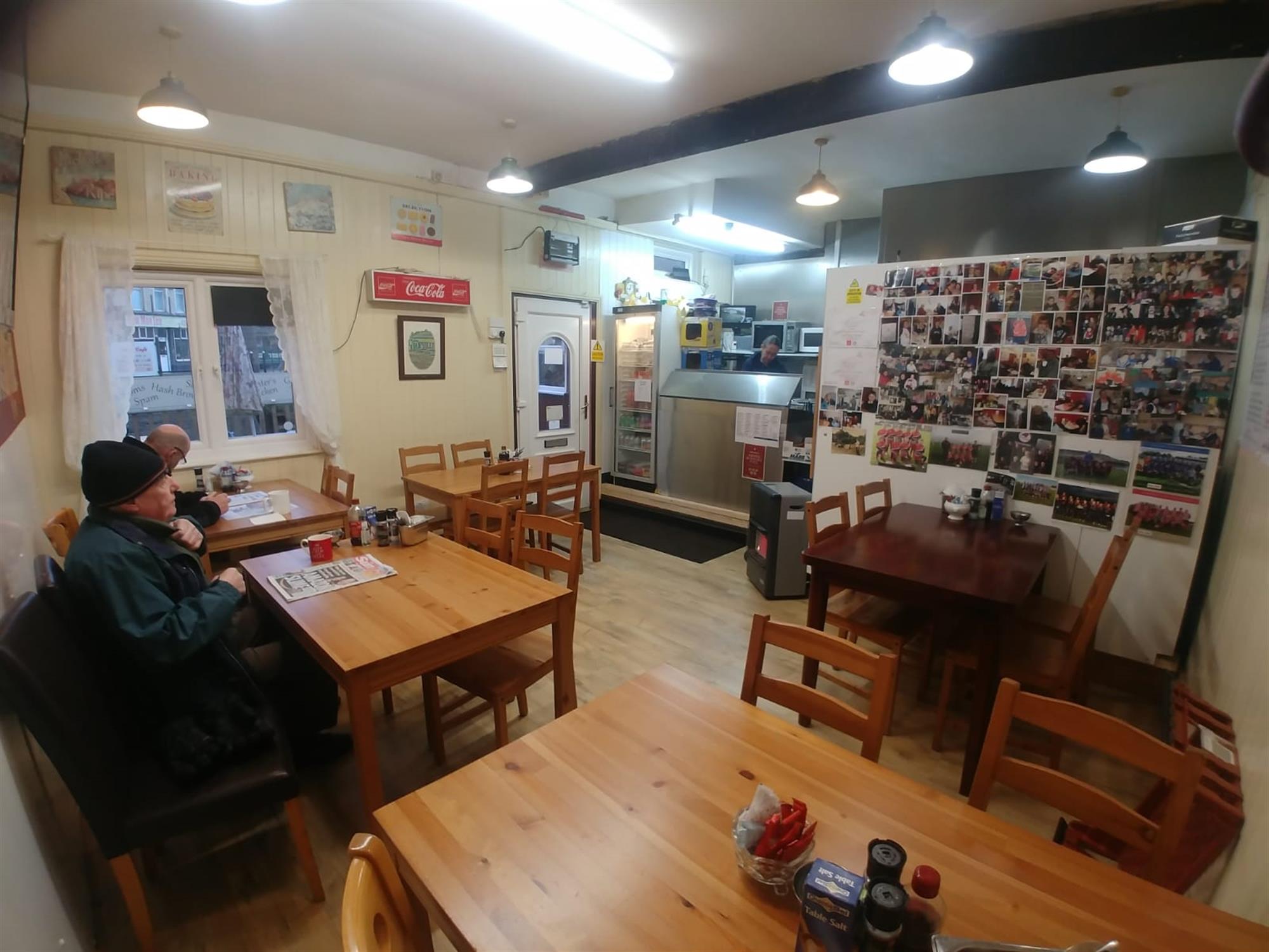 THRIVING TRADITIONAL CAFE WITH TAKEAWAY & DELIVERIES IN HUDDERSFIELD SUBURB