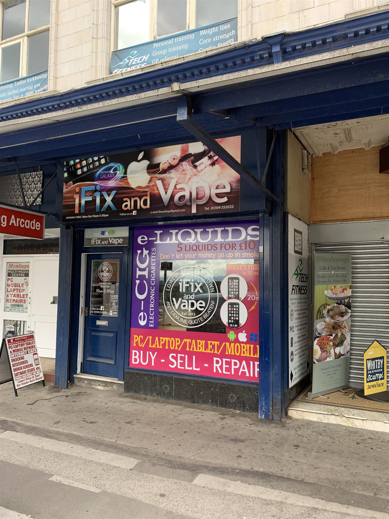 MOBILE PHONE & LAPTOP REPAIRS & VAPING SUPPLIES IN MEXBOROUGH TOWN CENTRE