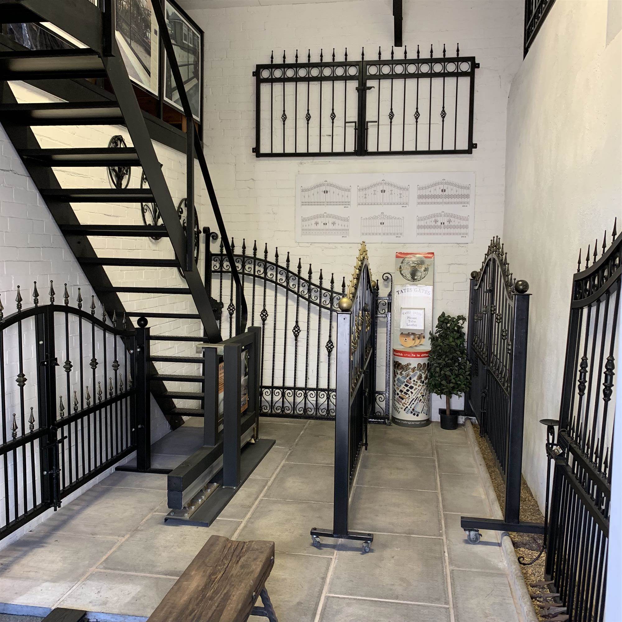 INDEPENDENT  GATES & RAILINGS MANUFACTURING BUSINESS NEAR LEEDS