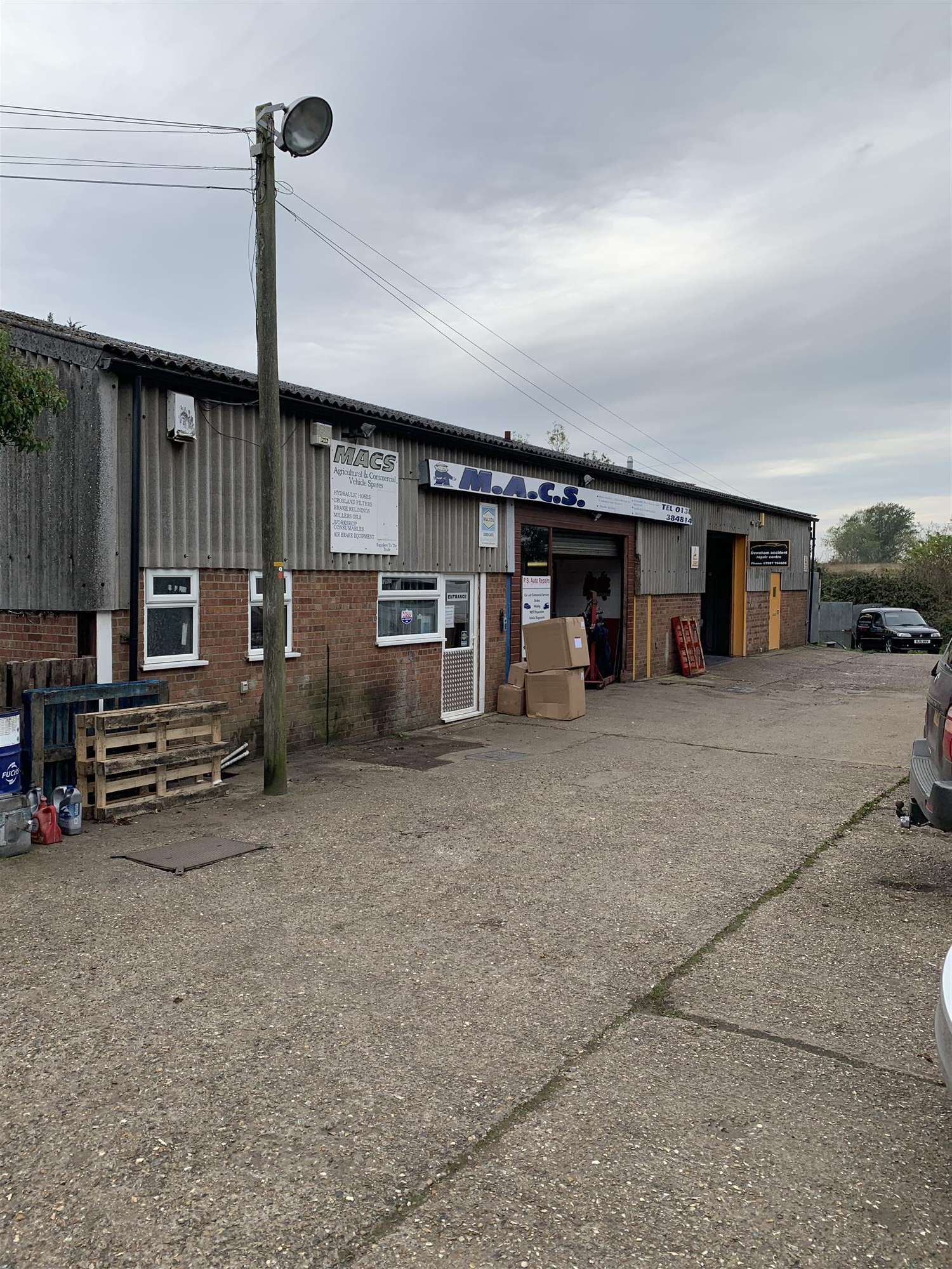VACANT FREEHOLD INDUSTRIAL PREMISES IN DOWNHAM MARKET