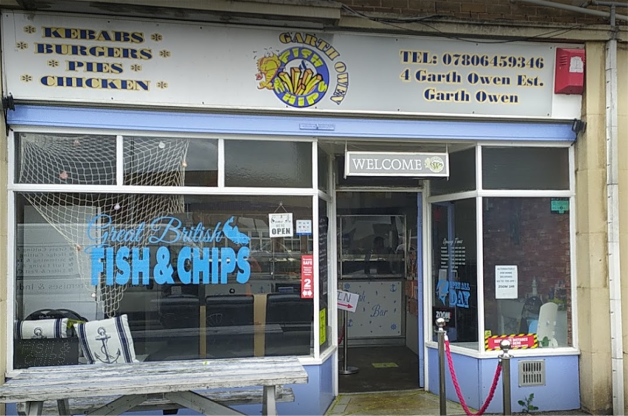 TRADITIONAL FISH BAR & KEBAB TAKEAWAY IN NEWTOWN/POWYS