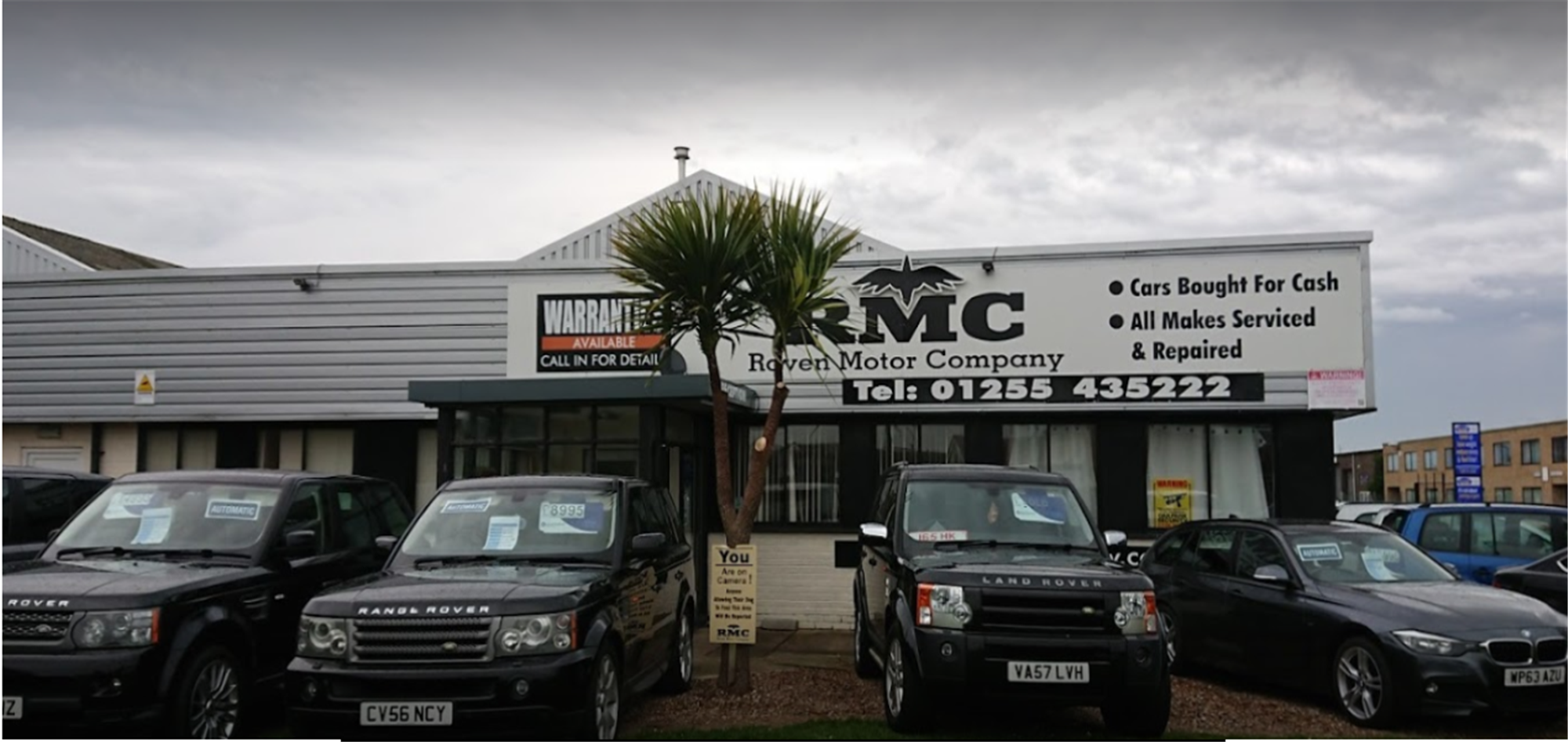 USED CAR SALES & VEHICLE REPAIRS in busy main road position CLACTON ON SEA