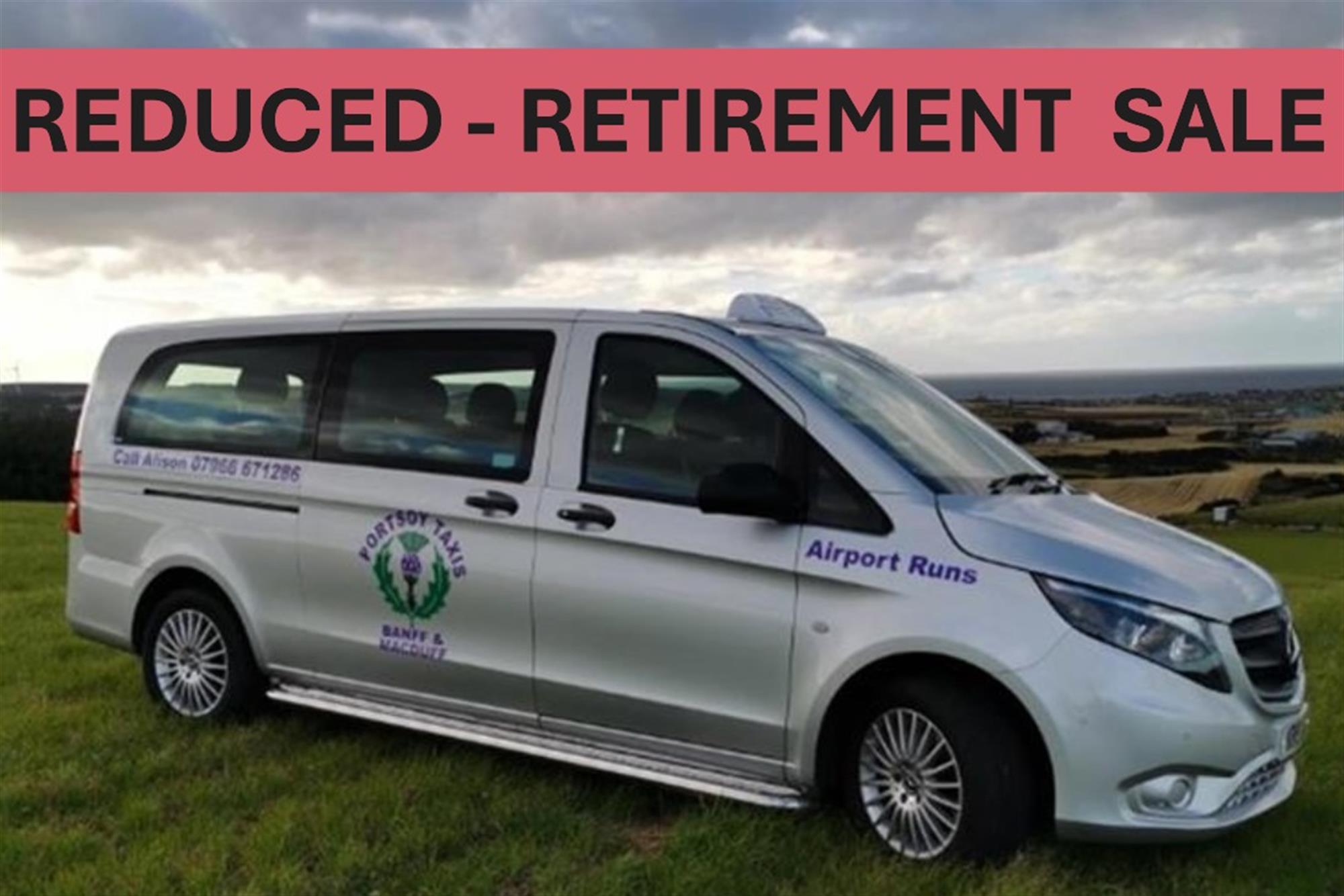 REDUCED -  PRIVATE TAXI HIRE COMPANY based ABERDEENSHIRE