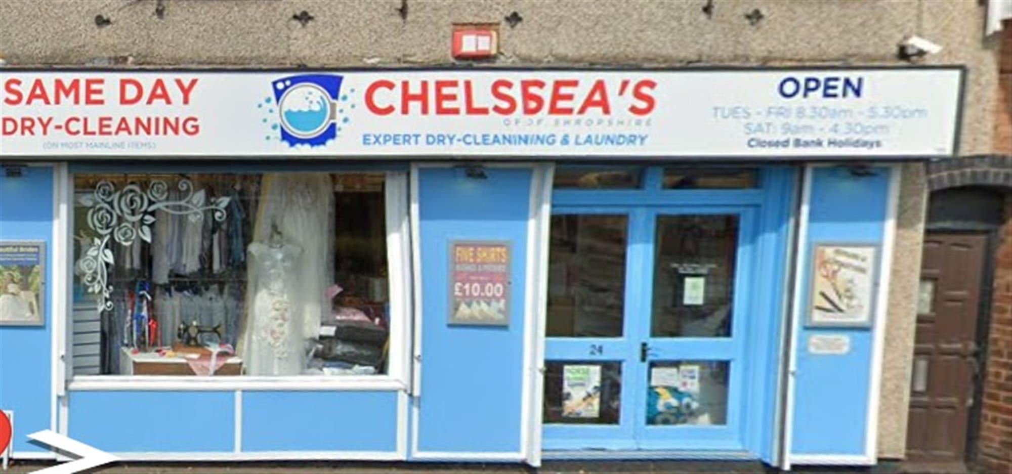 DRY CLEANING & LAUNDRY SOLUTIONS COMPANY IN WELLINGTON/SHROPSHIRE